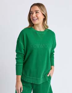 Hoodies Crews: Foxwood Simplified Crew Green