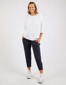 Elm Foxwood: Elm Mazie Sweat White