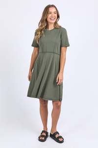 25 Sale: Foxwood Eva Dress Khaki