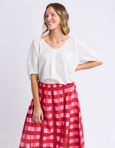 Sale Tops: Elm The Grove Top Marshmallow