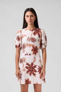 RPM Holiday Mini Dress Paisley