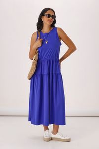 Sale Dresses: Elm Coco Jersey Dress Bright Blue