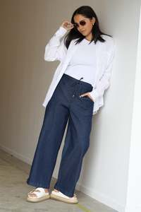 Sunday Boho Zack Wide Leg Jean Denim