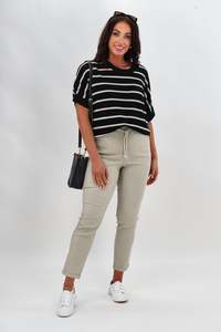 Sunday Boho Sumner Pant with Rope Tie Natural