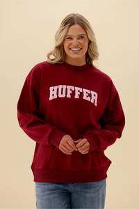Huffer Easy Crew Burgundy