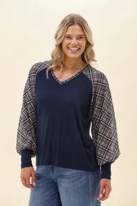 Alpine By Shine On: Alpine by Shine On Adeline Top Ink