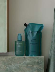 Ecoya Hand & Body Wash Refill Lotus Flower 1L