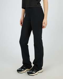 All About Eve Active Rib Flare Legging Black