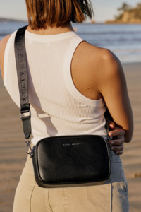 Status Anxiety Plunder With Webbed Strap Black