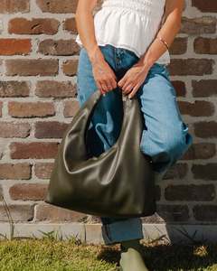 Louenhide Monaco Shoulder Bag Olive