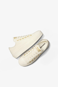 Converse Chuck Taylor All Star Lift Platform Gold Egret Gold