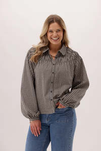 Shine On Label Dustline Shirt Check