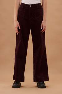 Shine On Label Sloan Corduroy Patch Pocket Jean Berry