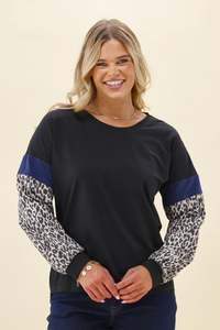 Shine On Brands: Shine on Label Calais Top Print