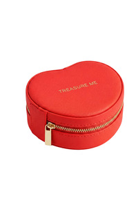 Gifts: Stella + Gemma Jewellery Box Heart Coral