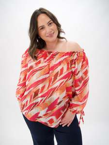 Celebration Eddie Blouse Print