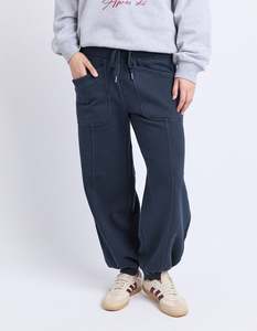 All Bottoms: Foxwood Leo Trackpant Dark Sapphire
