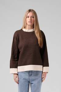 RPM Clara Knit Chocolate Cream