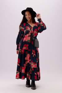 Best Sellers: Sunday Boho Chloe Ink Floral Dress