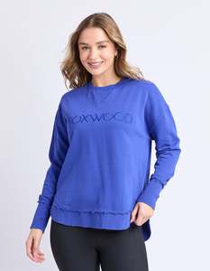 Foxwood Simplified Crew Dazzling Blue