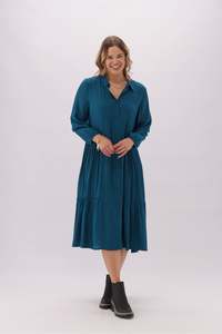 Gloss The Label Oasis Dress Teal