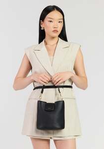 Saben Leo Crossbody Bag Black Luxe
