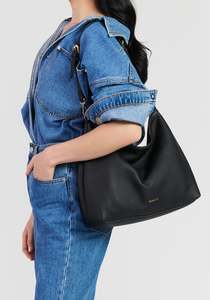 Gifts: Saben Miki Shoulder Bag Black Luxe