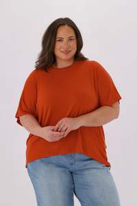 Shine On Essence Serene Comfort Tee Spice