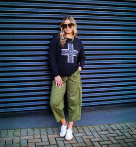 Shine On Label Daybreak Pant Washed Moss