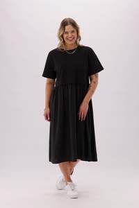 Shine On Brands: Shine On Label Blackout Dress Black