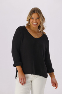 Shine On Label Lilith Knit Black