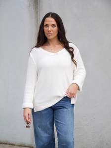 Shine On Label Lilith Knit White