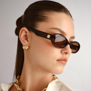 Le Specs Work It Sunglasses Cocoa