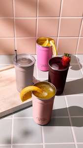 Gifts: Frank Green Assembled Sundae 16oz Stainless Steel Reusable Party Cups 4 Pack