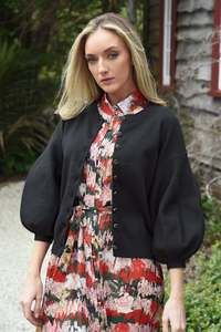 Coop Balloominate Cardigan Black