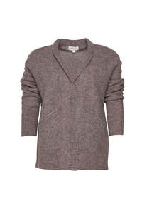 Sale Knitwear: Madly Sweetly Hutch Cardi - Walnut