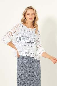 Sale Knitwear 2: Lemon Tree Ibiza Knit White