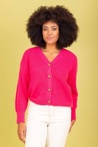 Sale Knitwear 2: Charlo Tara Cardigan Pink