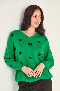 Sale Knitwear 2: Lemon Tree Felecity Jumper Green