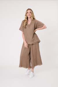 Lemon Tree Nicole Pant - Mocha