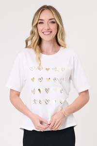 Lemon Tree: Lemon Tree Carina Top - White