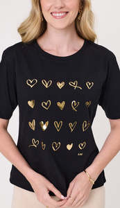 Lemon Tree: Lemon Tree Carina Top - Black