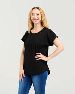Seduce Lily Top - Black