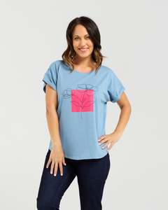 Seduce: Seduce Lily Top - Blue