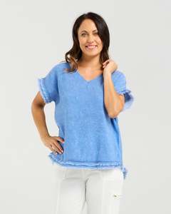 Seduce: Seduce Lilah Top - Blue