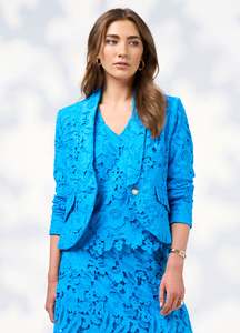 Loobie's Story Keira Jacket- Baja Blue