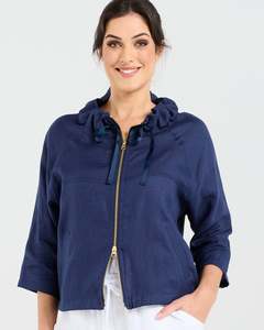 Blackstone Victoria Zip Jacket - French Navy
