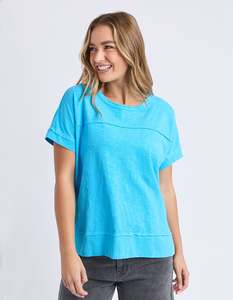 Foxwood: Foxwood Allison Tee - Azure Blue