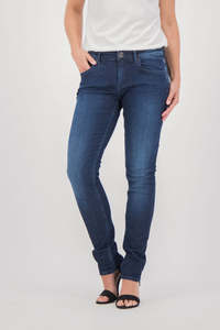Garcia: Garcia Rachelle Jean - Dark Distressed Denim