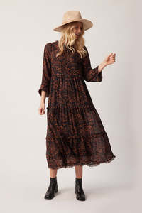 Lemon Tree Macy Dress & Singlet Ginger Print